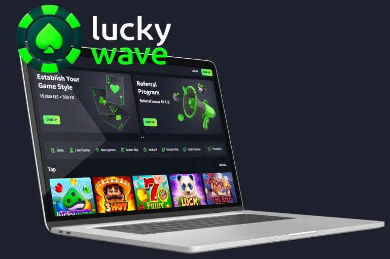 LuckyWave Casino official website